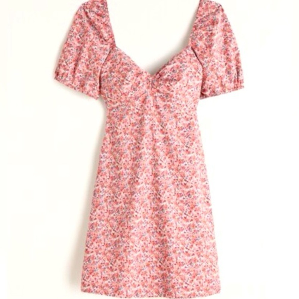 Abercrombie & Fitch Floral Pink Dress